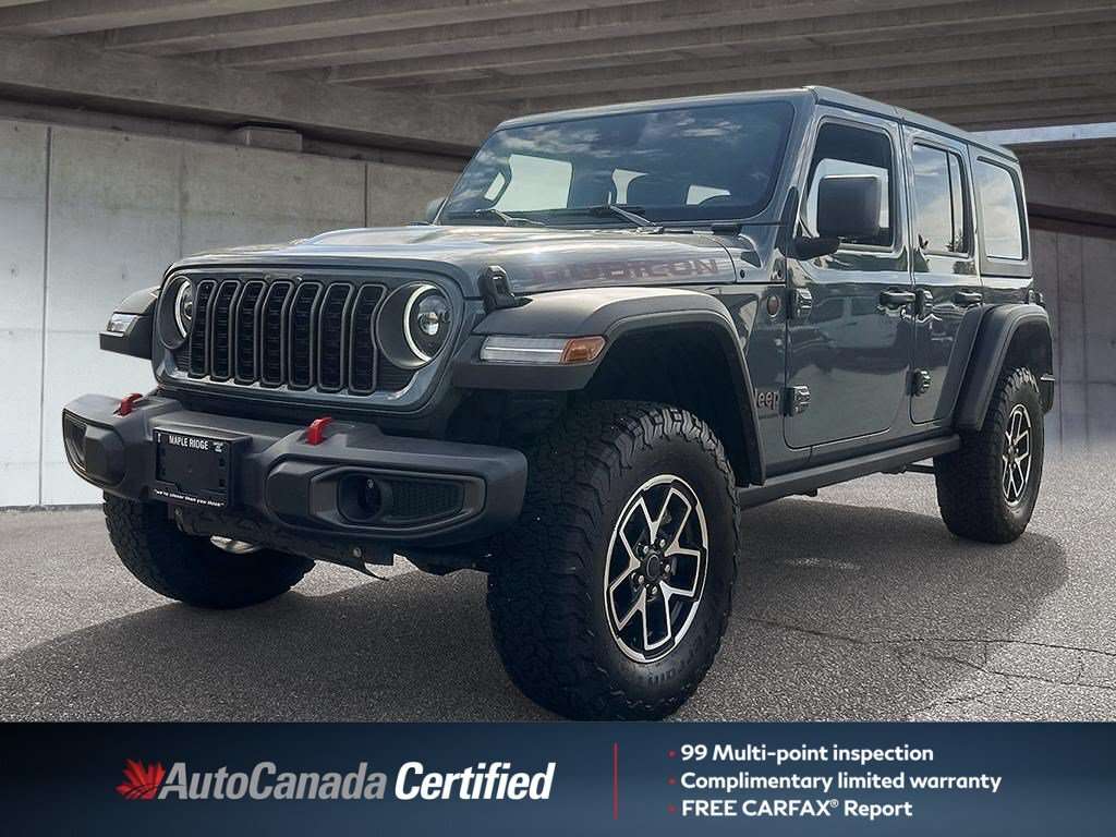 2025 Jeep Wrangler Rubicon Luxury | Certified | No Accidents