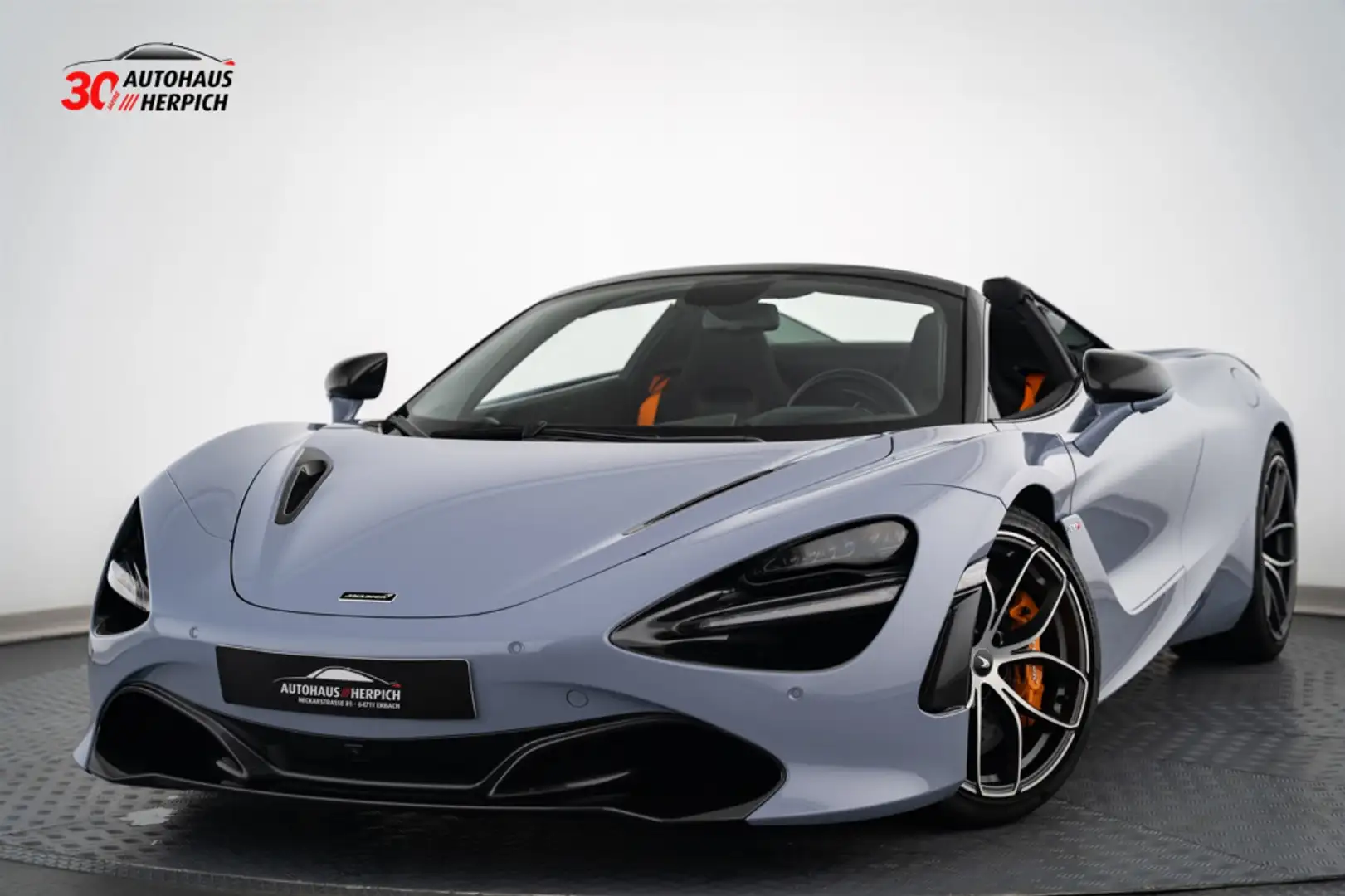 McLaren 720S Spider MSO Paint Carbon 2+3 Sports Exhaust Šedá - 1