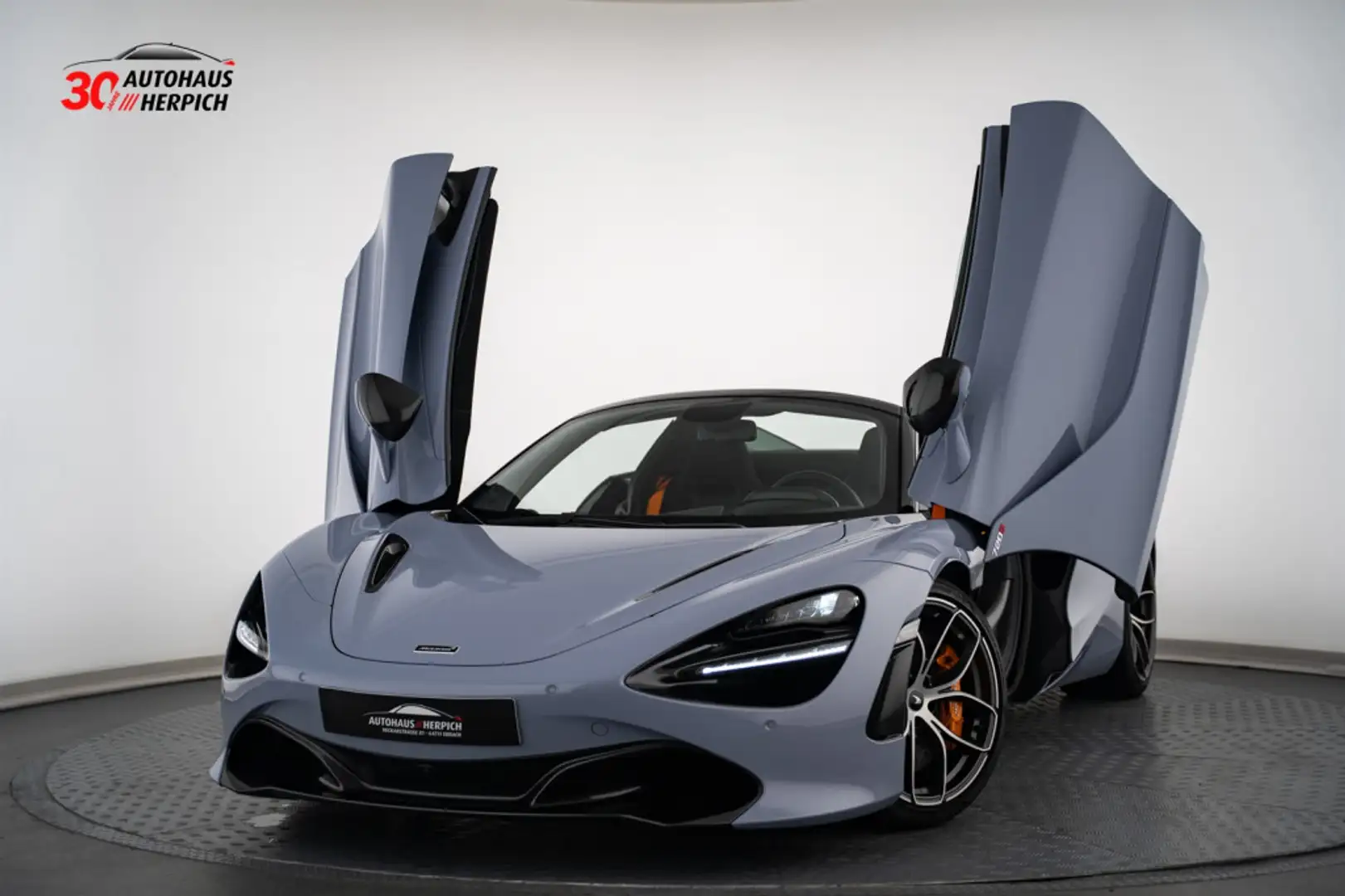 McLaren 720S Spider MSO Paint Carbon 2+3 Sports Exhaust Šedá - 2