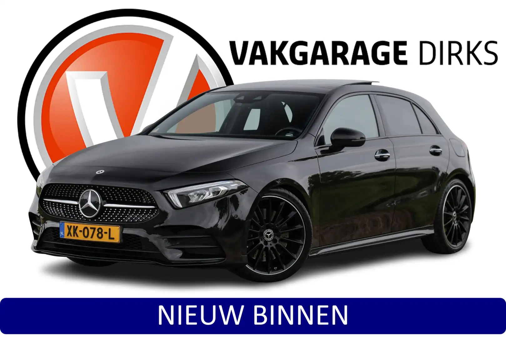 Mercedes-Benz A 250 AMG Night ✅ Pano ✅ LED ✅ Sfeer Noir - 1