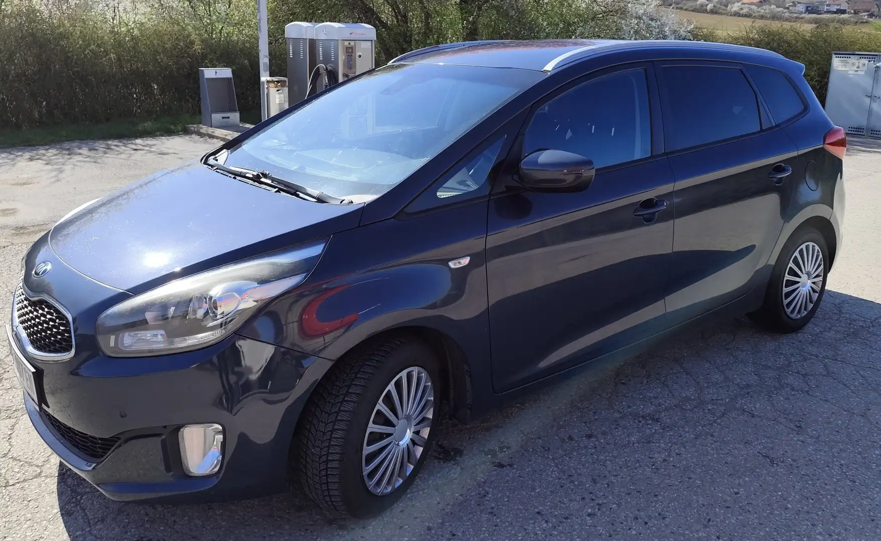 Kia Carens Carens 1,7 CRDi ISG Gold Gold Bleu - 2