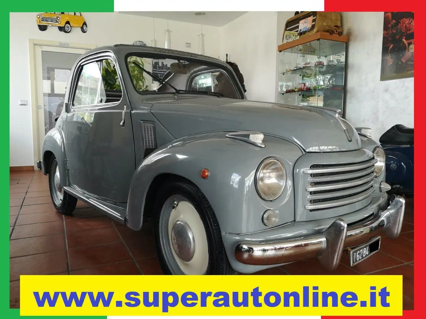 Oldtimer Fiat 500C TOPOLINO 500C CONVERTIBILE Grau - 1