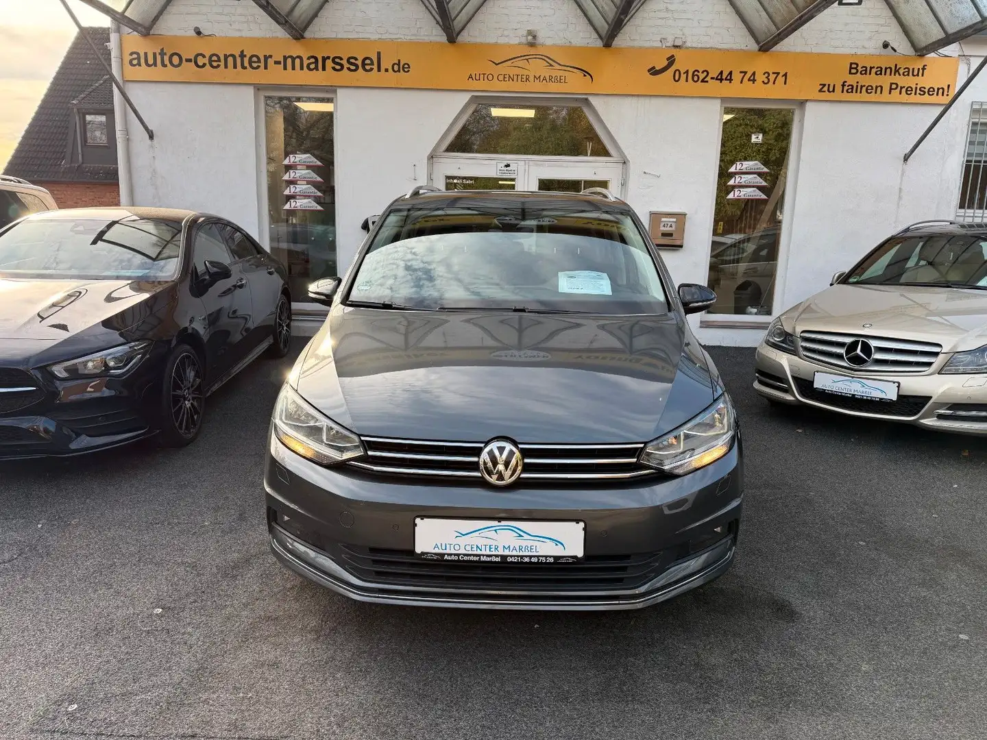 Volkswagen Touran ACC/SPURHALTE/TOTWINKEL/AHK/KAMERA Gris - 2