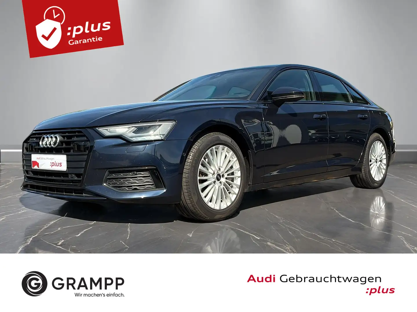 Audi A6 TFSI e 50 Design quattro S-tronic + Blau - 1