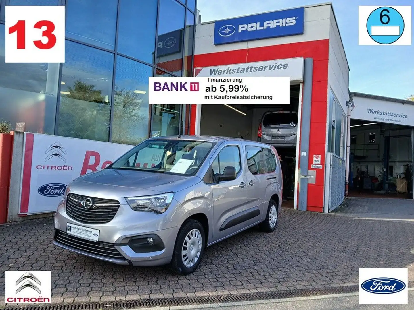 Opel Combo Life XL Edition Grau - 1