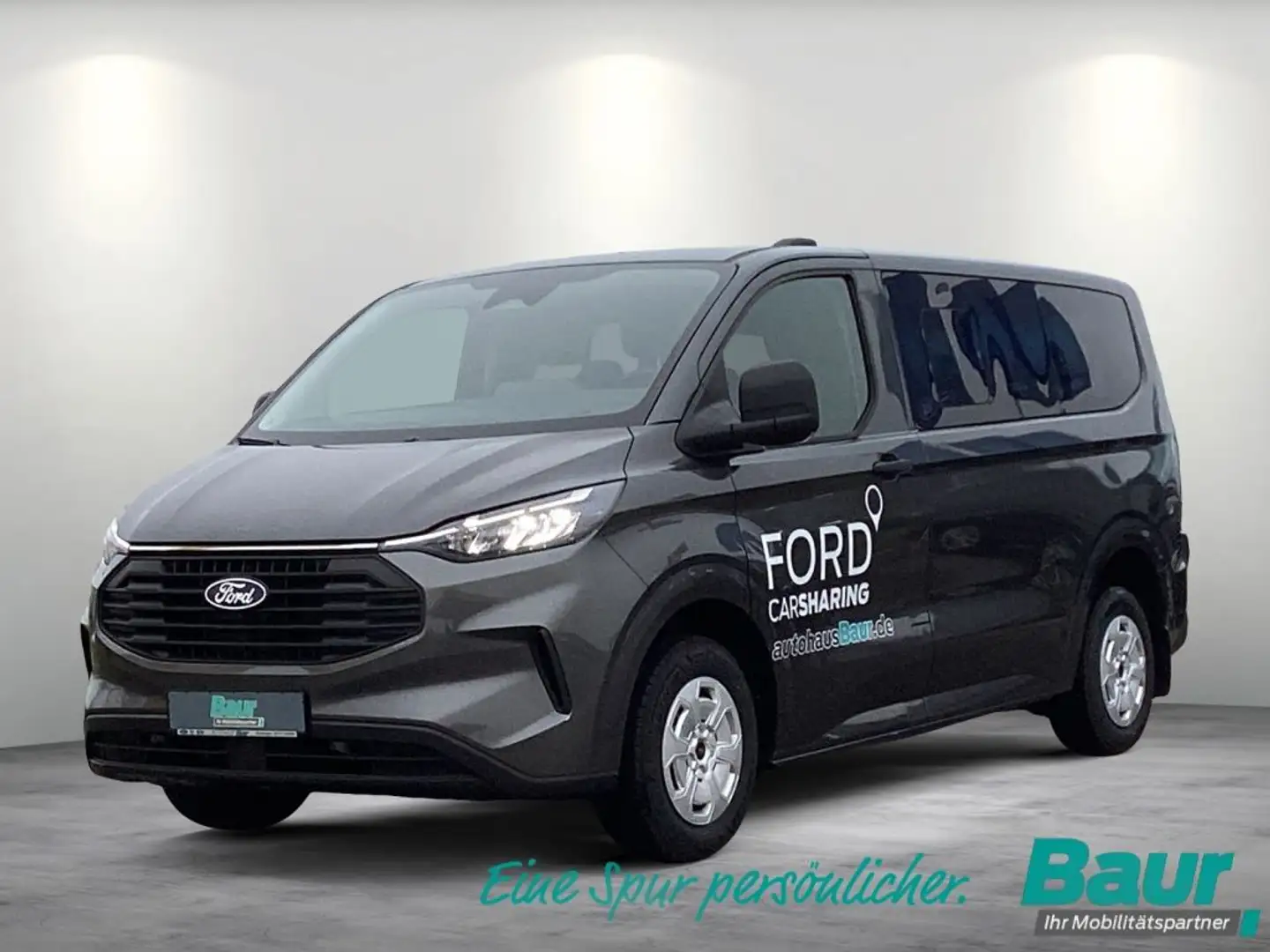 Ford Transit Custom 320 L1H1 PKW VA Autm. Trend AHK LED beh.Lenkrad Gris - 1