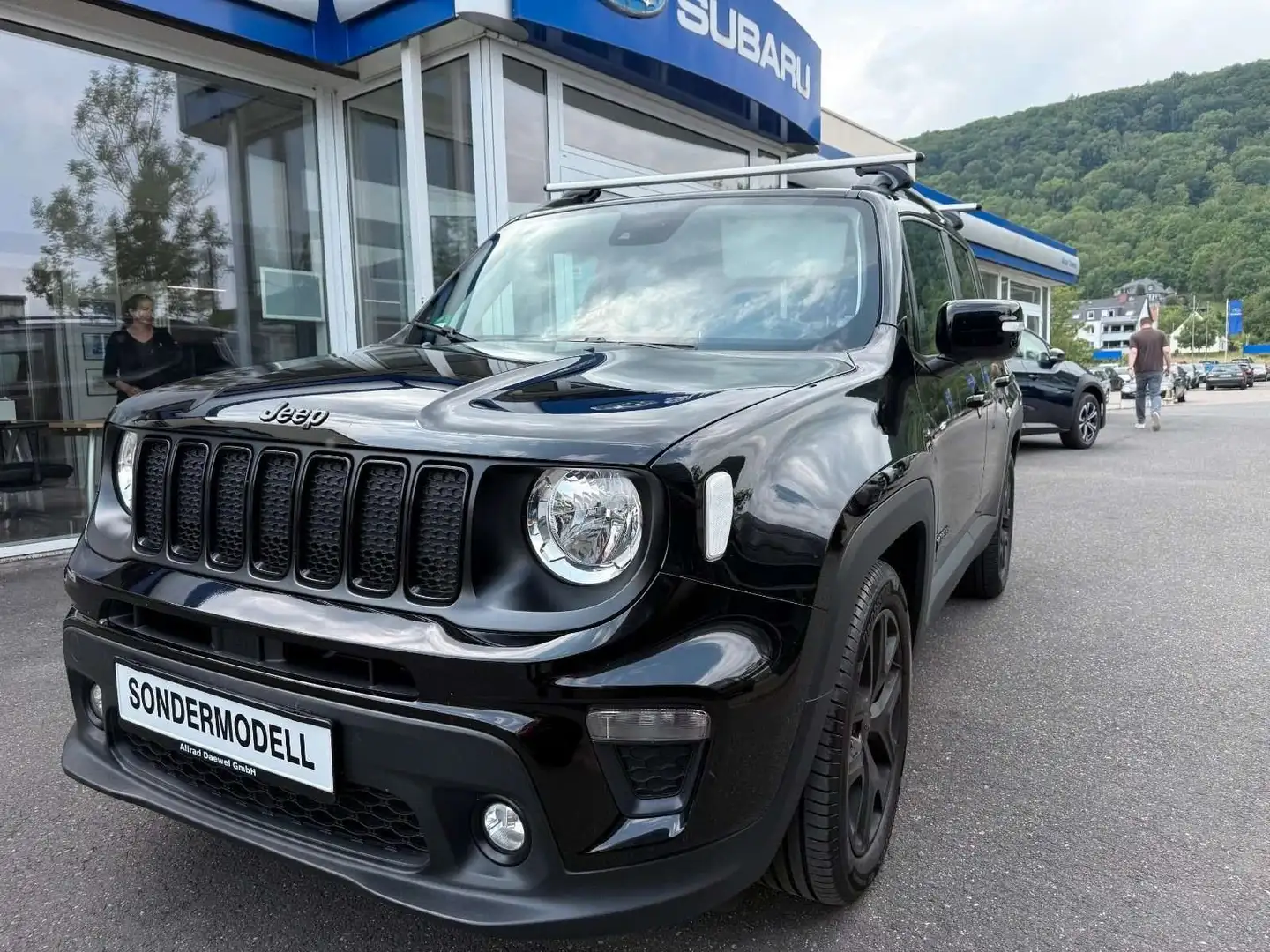 Jeep Renegade NIGHT-EAGLE*AHK*18-ZOLL*EXTRAS Noir - 1