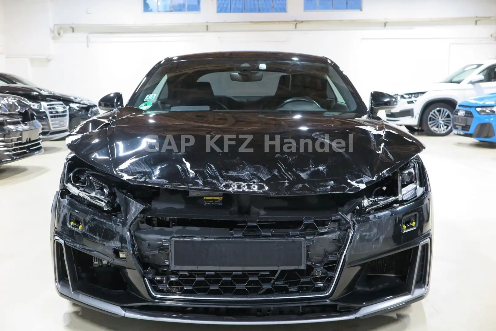 Audi TT 45 TFSI quattro S line S tronic Matrix Navi Schwarz - 2