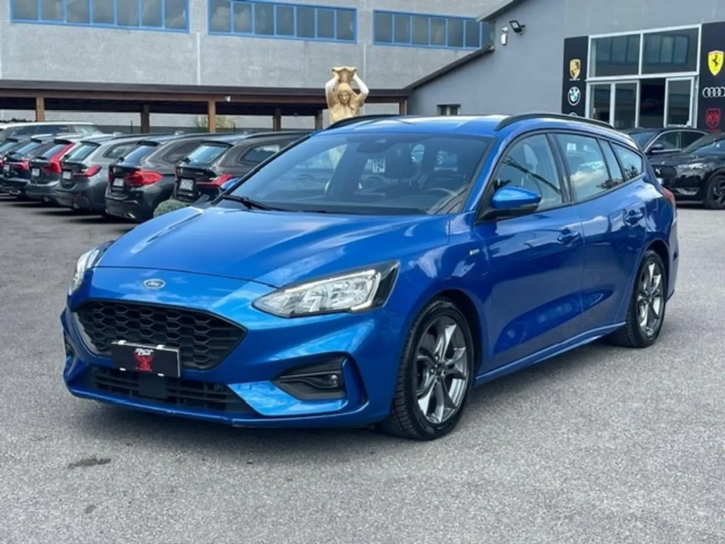 Ford Focus Focus 1.5 EcoBlue 120 CV automatico SW ST-Line Co- Blu/Azzurro - 1