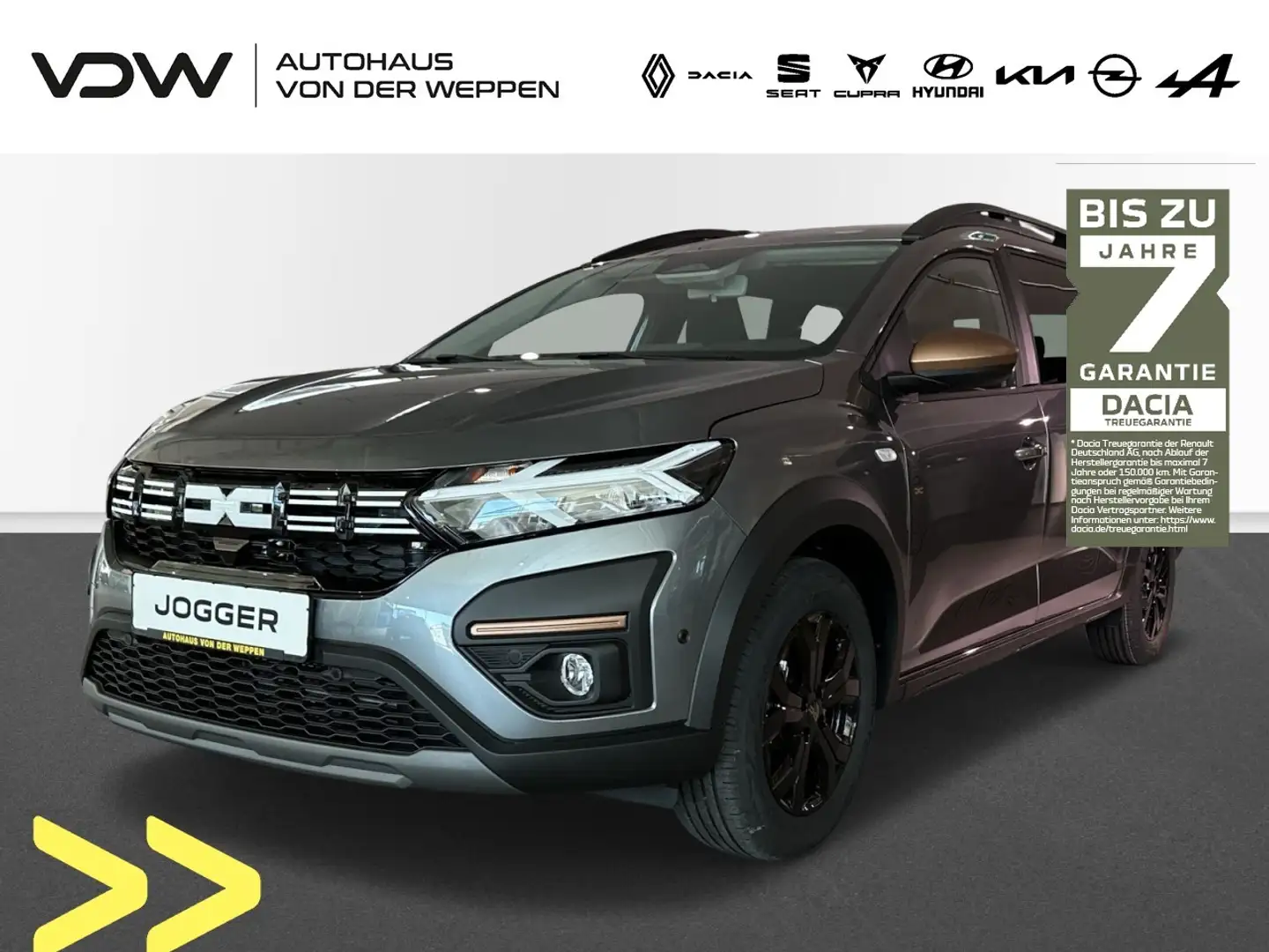 Dacia Jogger Extreme HYBRID 140 Klima Navi Rückfahrkamera Grau - 1