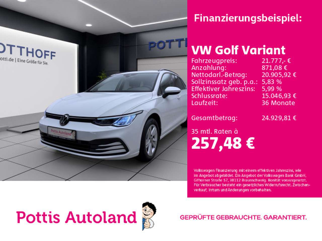 Volkswagen Golf Variant 2024 — 2.0 TDI DSG LIFE NAVI KAMERA SITZHZ
