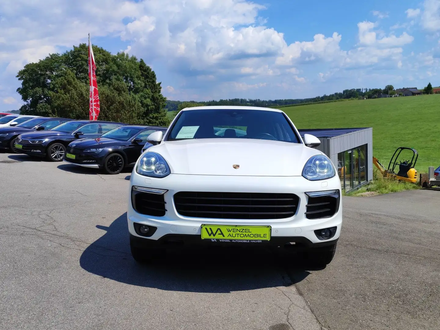 Porsche Cayenne S  HYBRID*1.Hand*Unfallfrei*MWST*333PS Blanc - 2