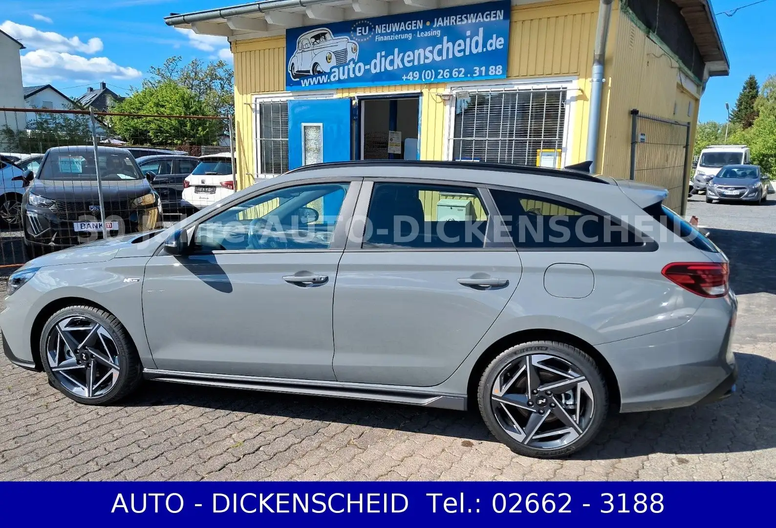 Hyundai i30 MJ25-KOMBI 1.5T-48V N-LINE+LED-SHZ-LHZ-NAVI- Grau - 2