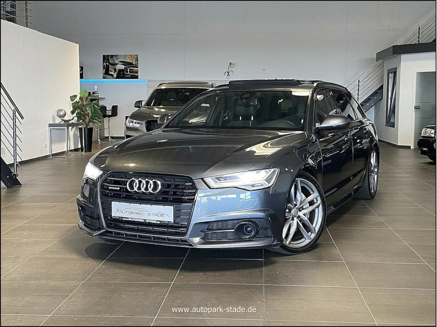 Audi A6 Av. 3.0 TDI qu TEXT BEACHTEN ACC Pano LED Grau - 2