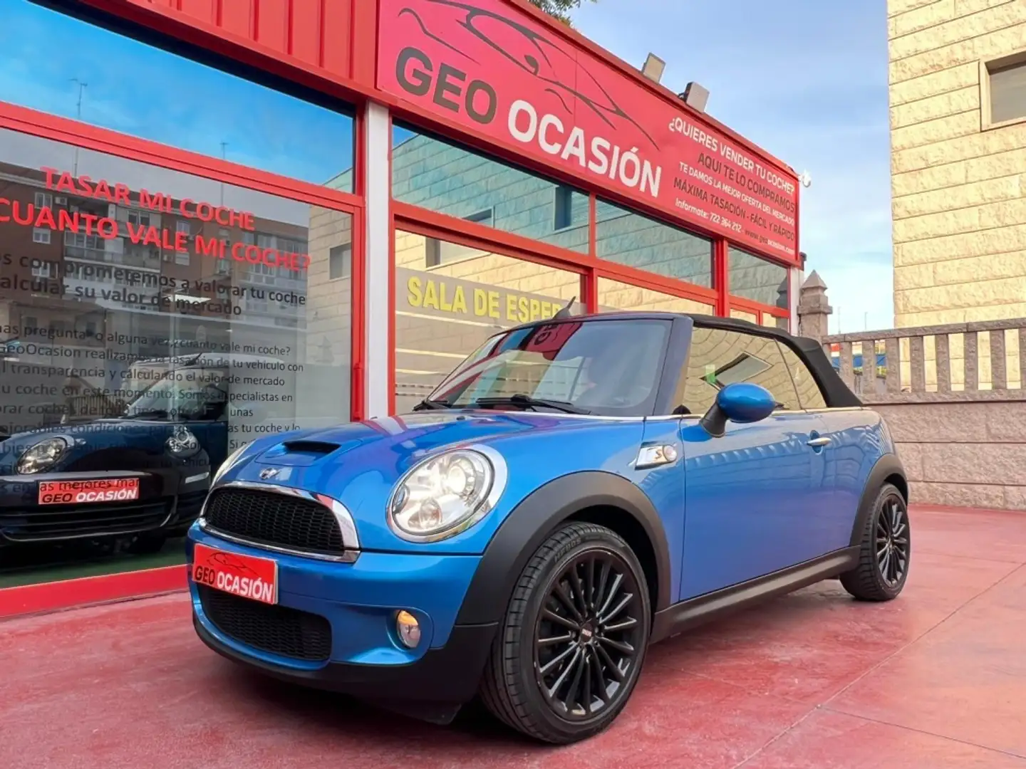 MINI Cooper S Cabrio Azul - 1