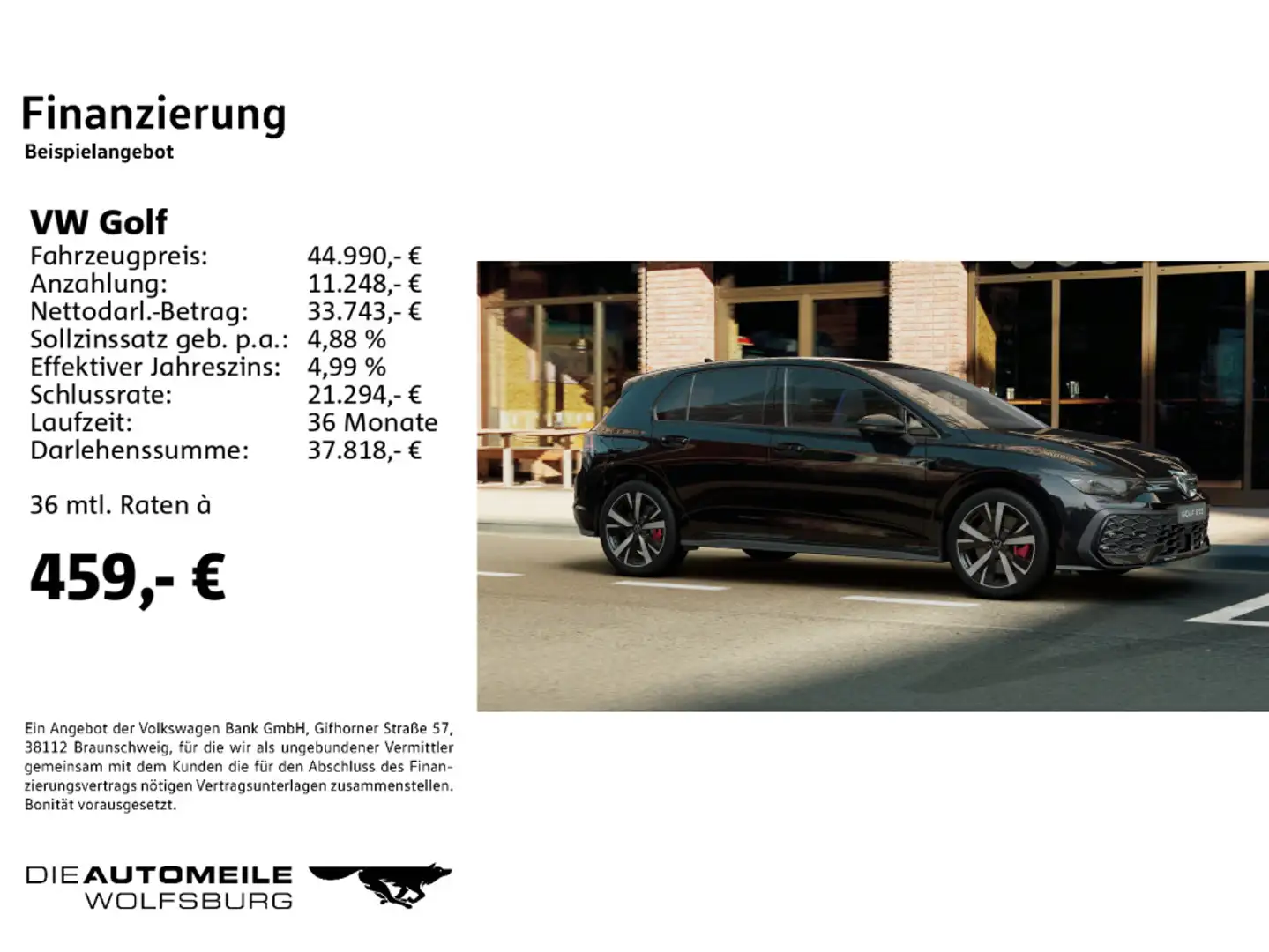 Volkswagen Golf GTE VIII 1.5 eHybrid OPF DSG GTE Negru - 2