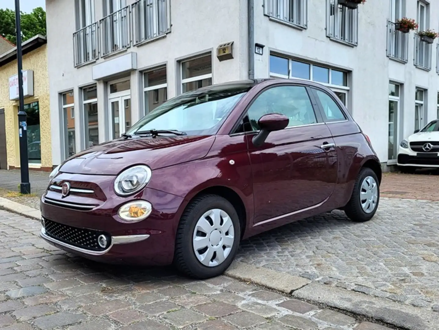 Fiat 500 Lounge PANO KLIMA TEMPOMAT ANDROID APPLE Violett - 1