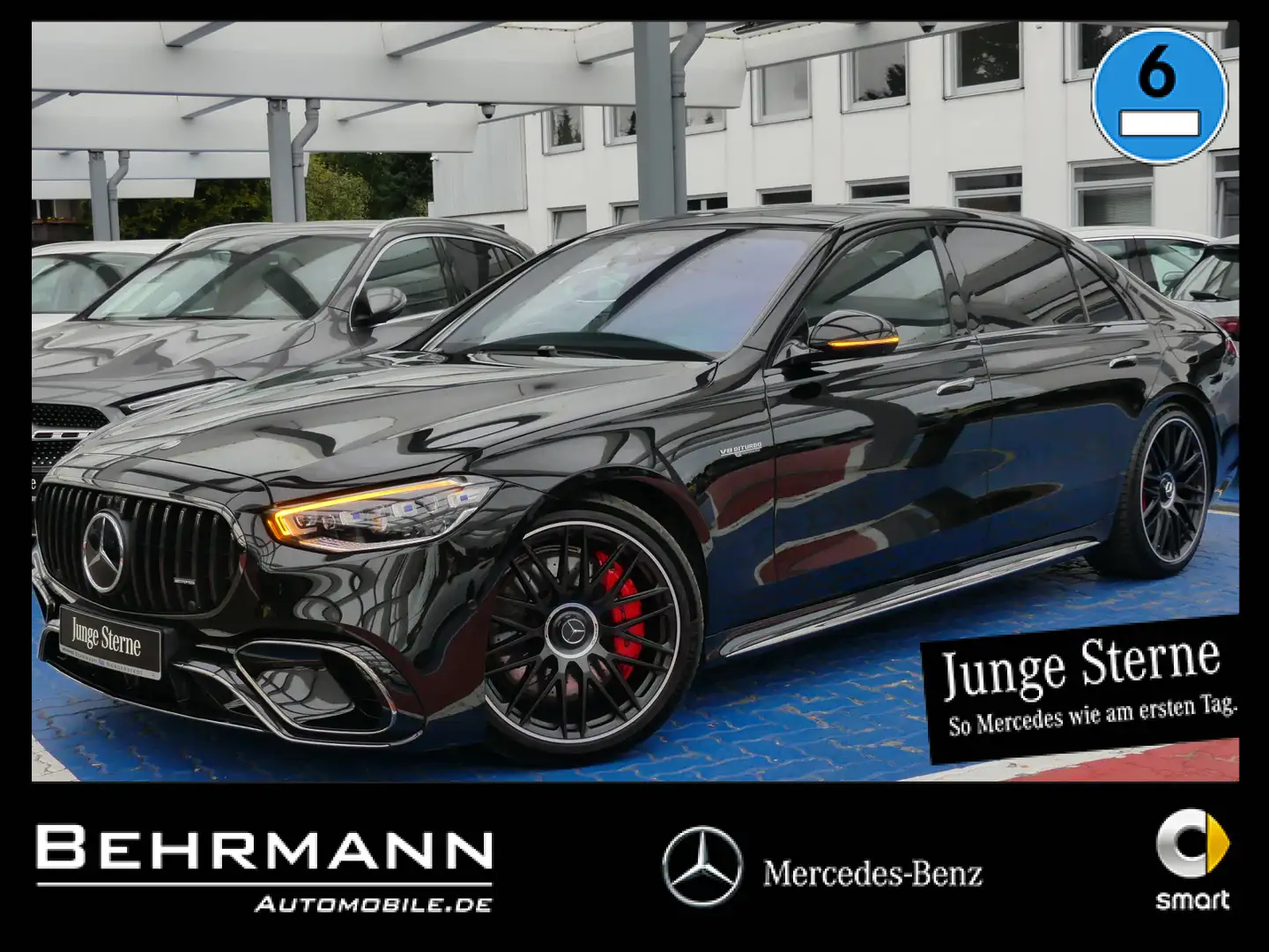 Mercedes-Benz S 63 AMG S 63 E Performance Limo lang ++First-Class-Fond+ Nero - 1