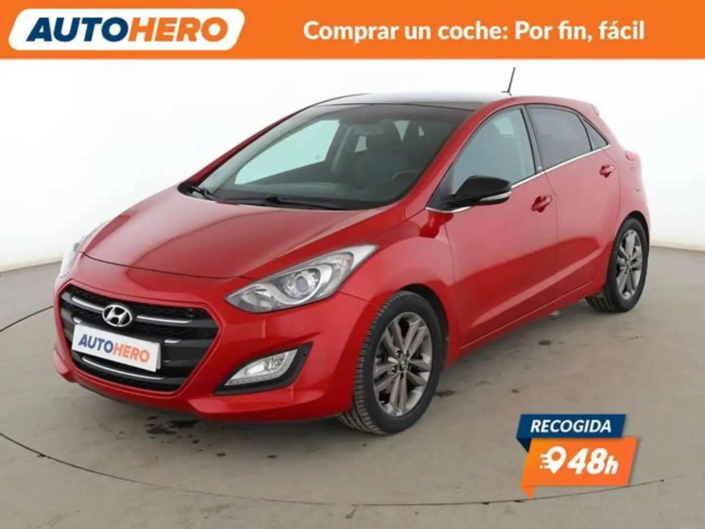 Hyundai i30 1.6 CRDi Black Line Bluedrive Rojo - 1