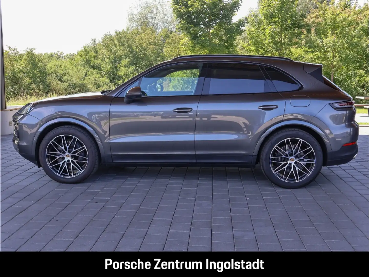 Porsche Cayenne E-Hybrid, Panorama, Luftfederung, Dachreeling, SH Gris - 2