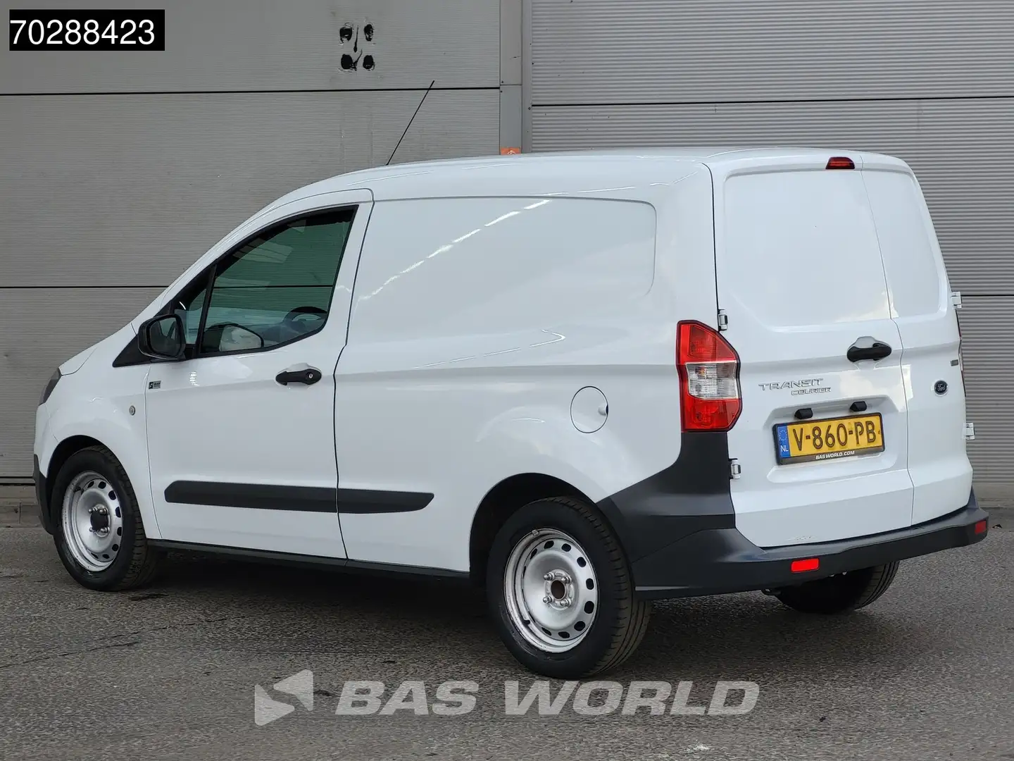 Ford Transit Courier 101PK L1H1 Airco Euro6 L1 Kompakt 3m3 Airco Wit - 2
