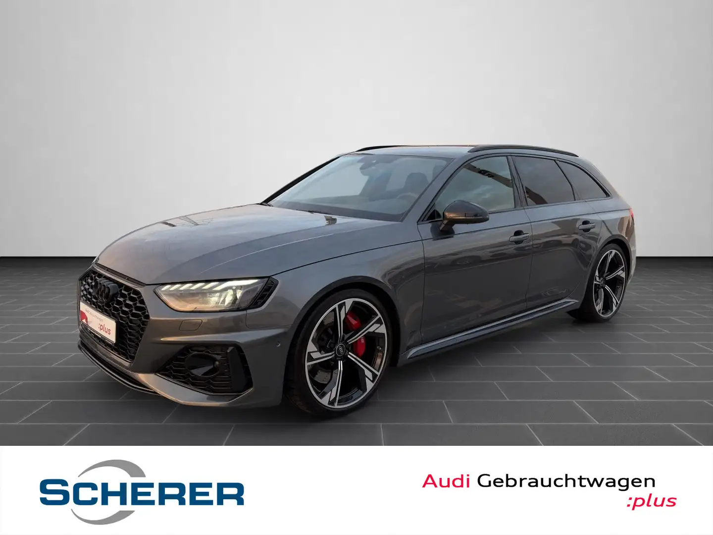 Audi RS4 B&O Matrix ACC Leder 280km/h V-Max Grau - 1