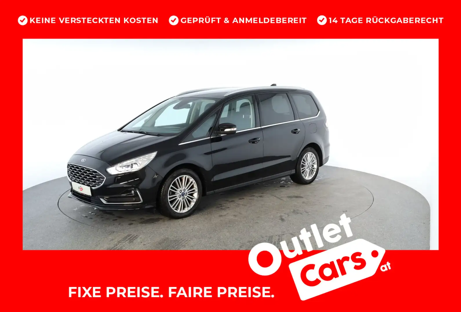 Ford Galaxy 2,0 EcoBlue SCR Titanium Schwarz - 1