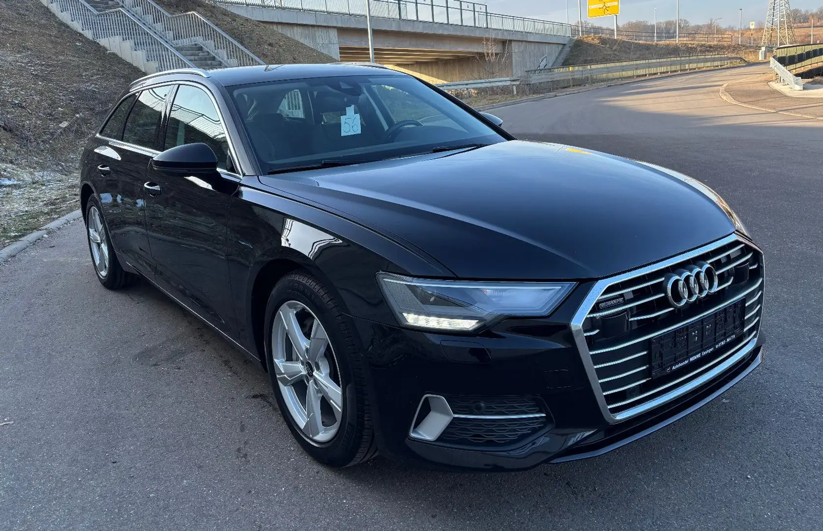 Audi A6 Avant 40 TDI Quattro Sport ACC+ Navi App AHK Noir - 2