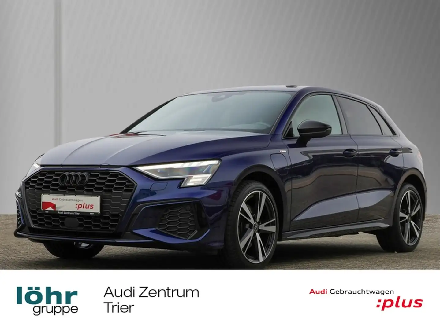 Audi A3 Sportback 40 TFSI e S line Bleu - 1