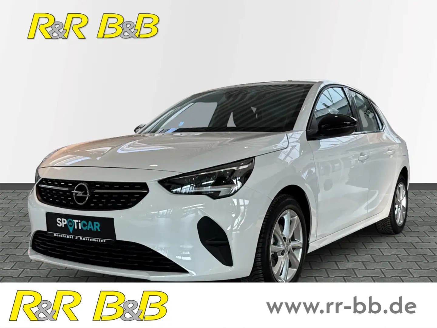 Opel Corsa F Elegance 1.2 SHZ+LHZ+CARPLAY+DAB+BT+PDC+ALLWETTE Weiß - 1