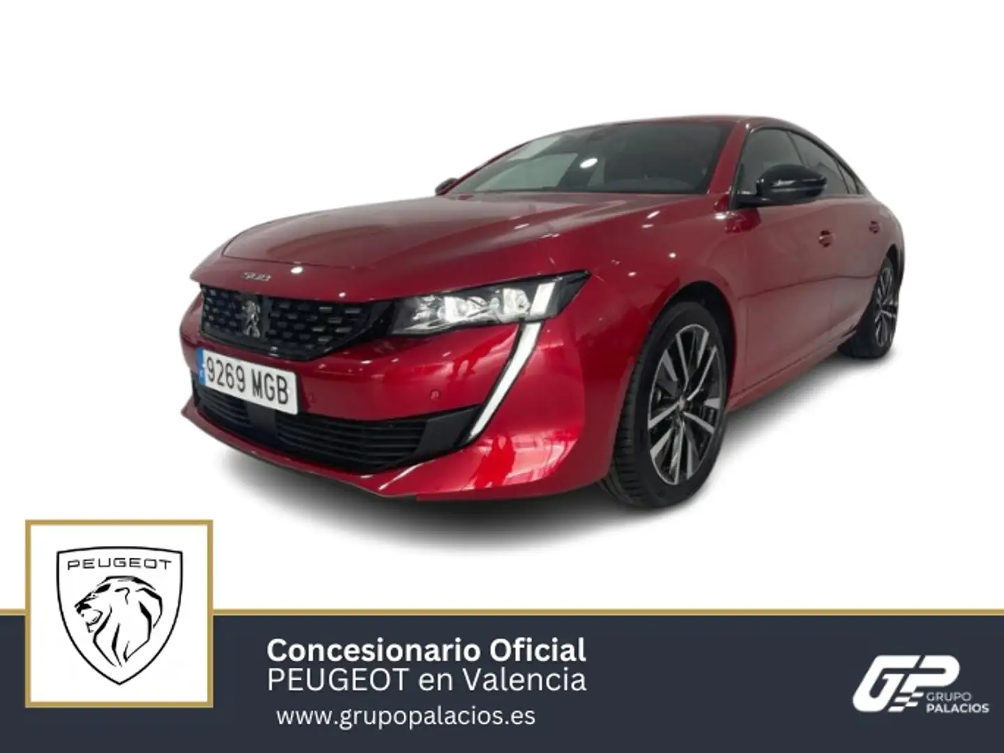 Peugeot 508 Hybrid 225 GT Pack e-EAT8 Rojo - 1
