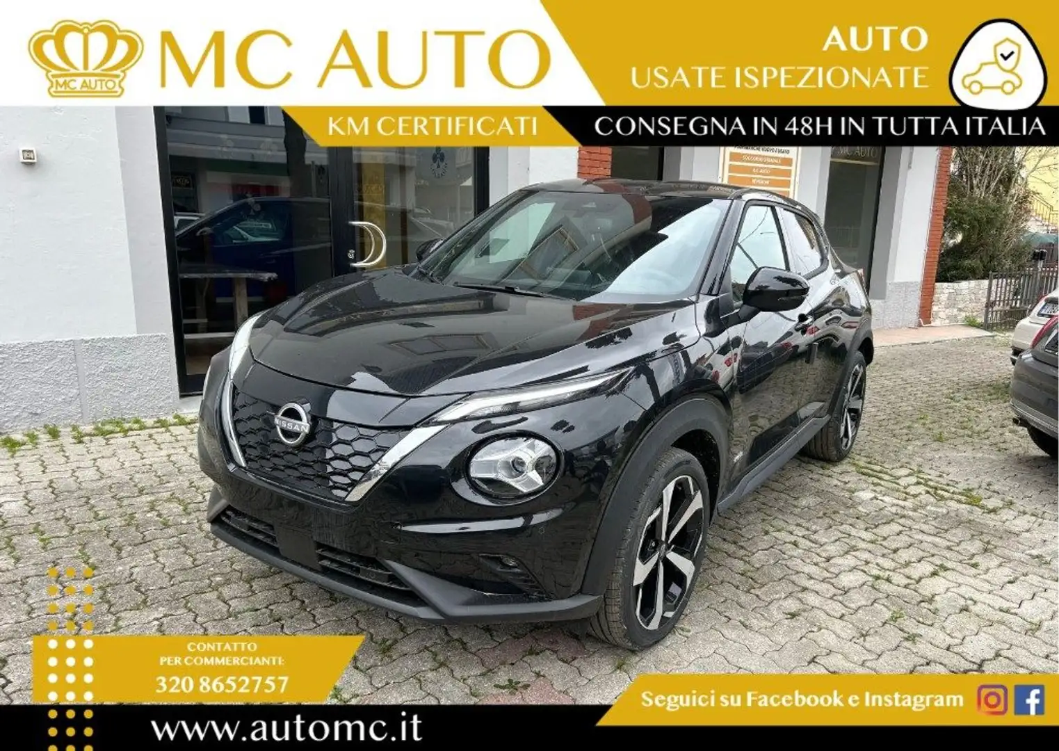 Nissan Juke 1.6 HEV N-Connecta PROMO CON FINANZIAMENTO Nero - 1