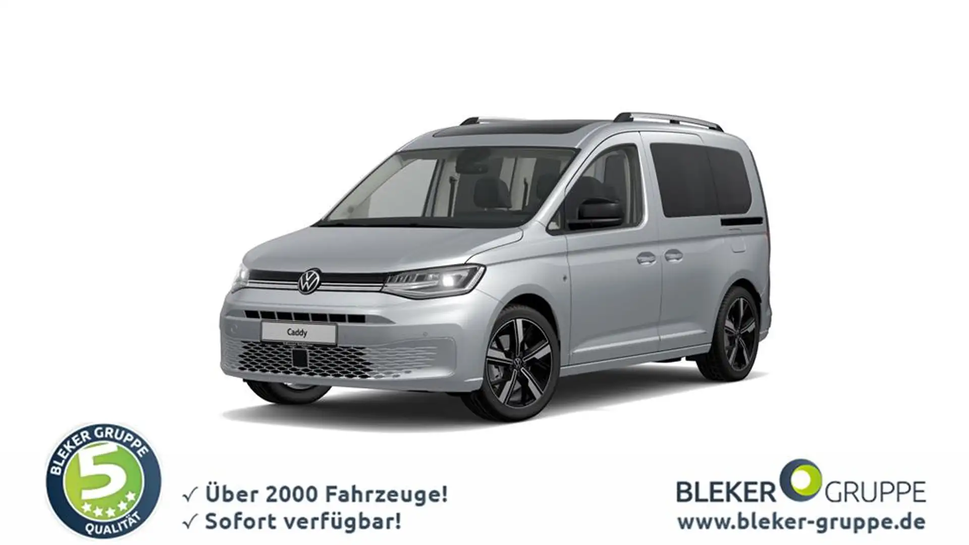 Volkswagen Caddy Style 1.5 TSI DSG Rollstuhlumbau Plateado - 1