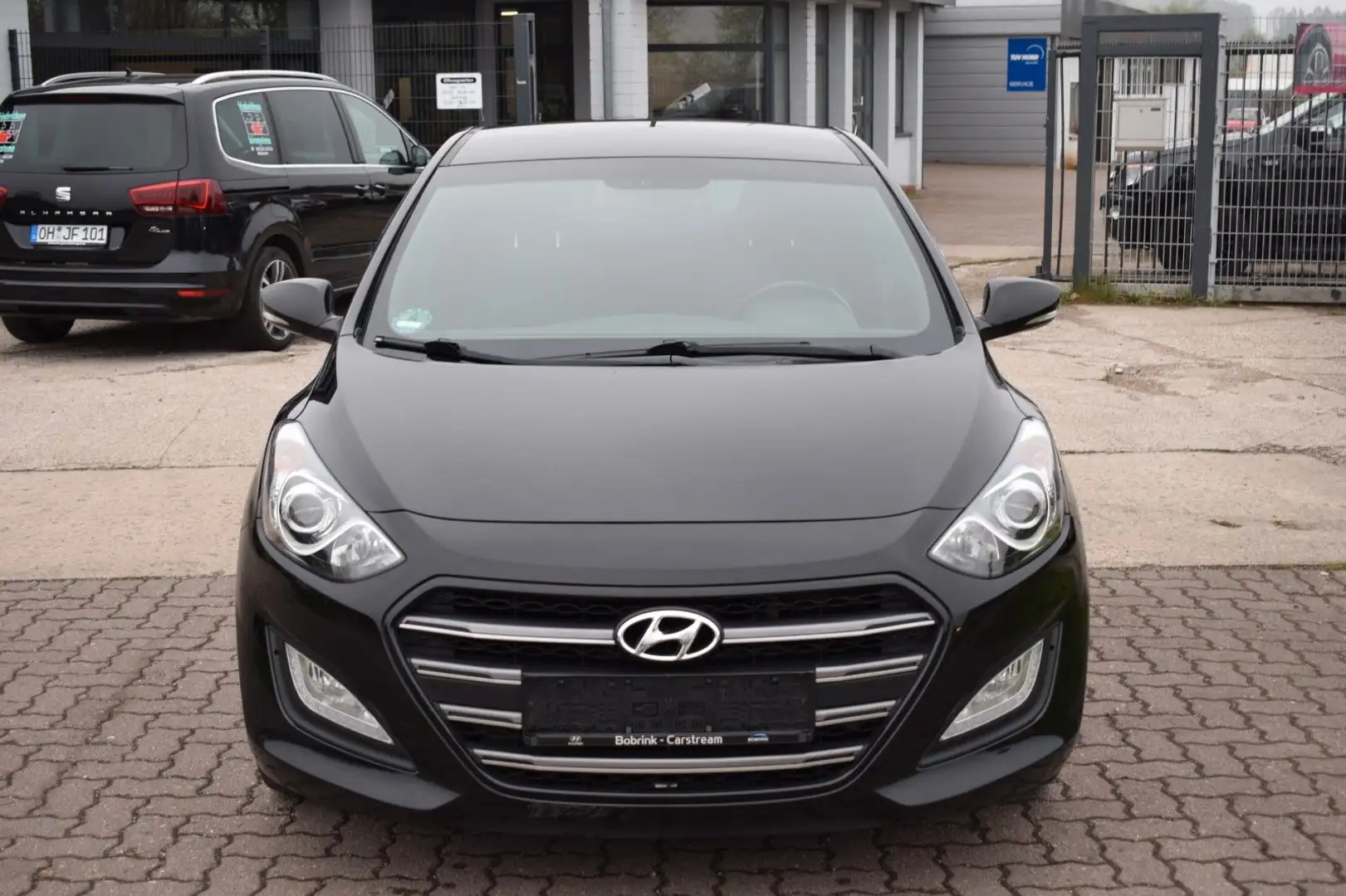 Hyundai i30 blue Passion AUTOM*SCHECKHEFT*RFK Schwarz - 1