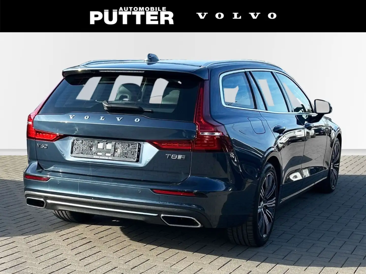 Volvo V60 Recharge T8 AWD Inscription 18'' AHK ACC e-Sitze D Blauw - 2