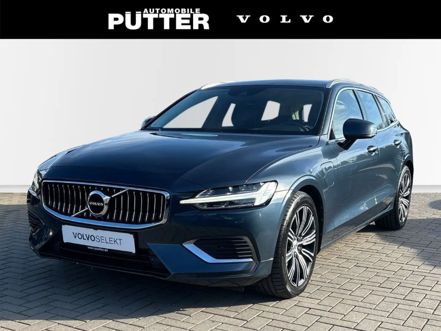 Volvo V60 Recharge T8 AWD Inscription 18'' AHK ACC e-Sitze D Blauw - 1