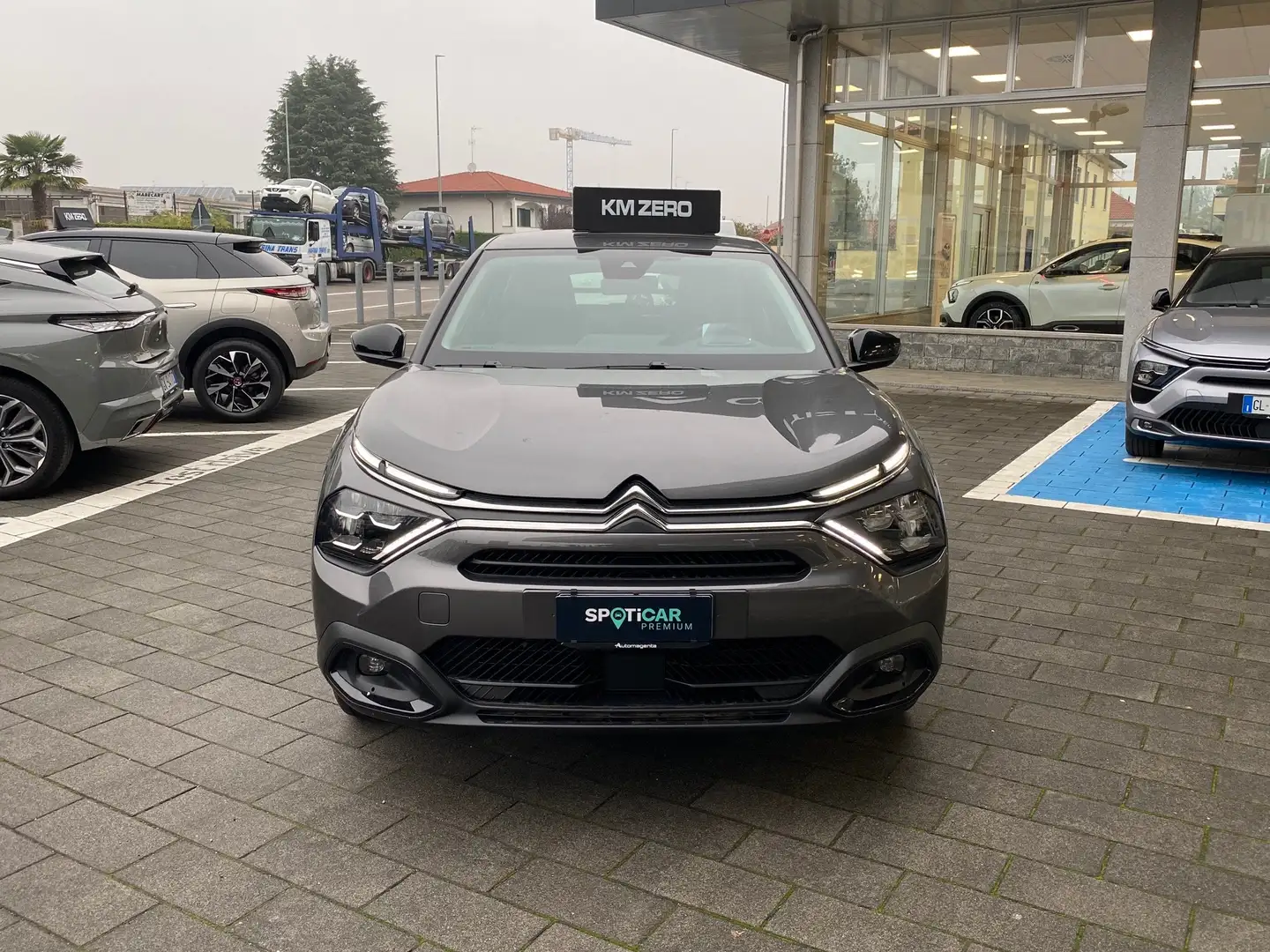 Citroen C4 E-C4 ELETTRICA 136cv FEEL PACK KM ZERO Grigio - 2