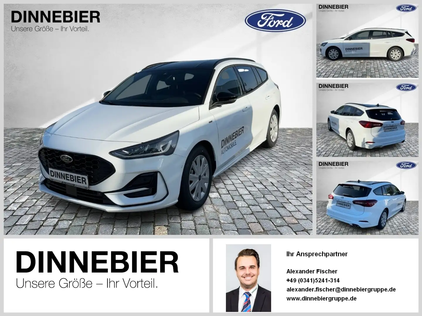 Ford Focus ST-Line X Navi+Kamera+B&O+Winterpaket Weiß - 1