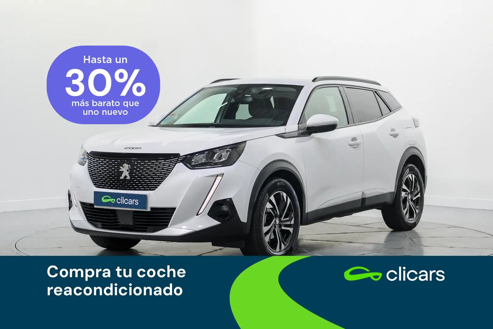 Peugeot 2008 1.5BlueHDi S&S Allure Pack 110 Weiß - 1