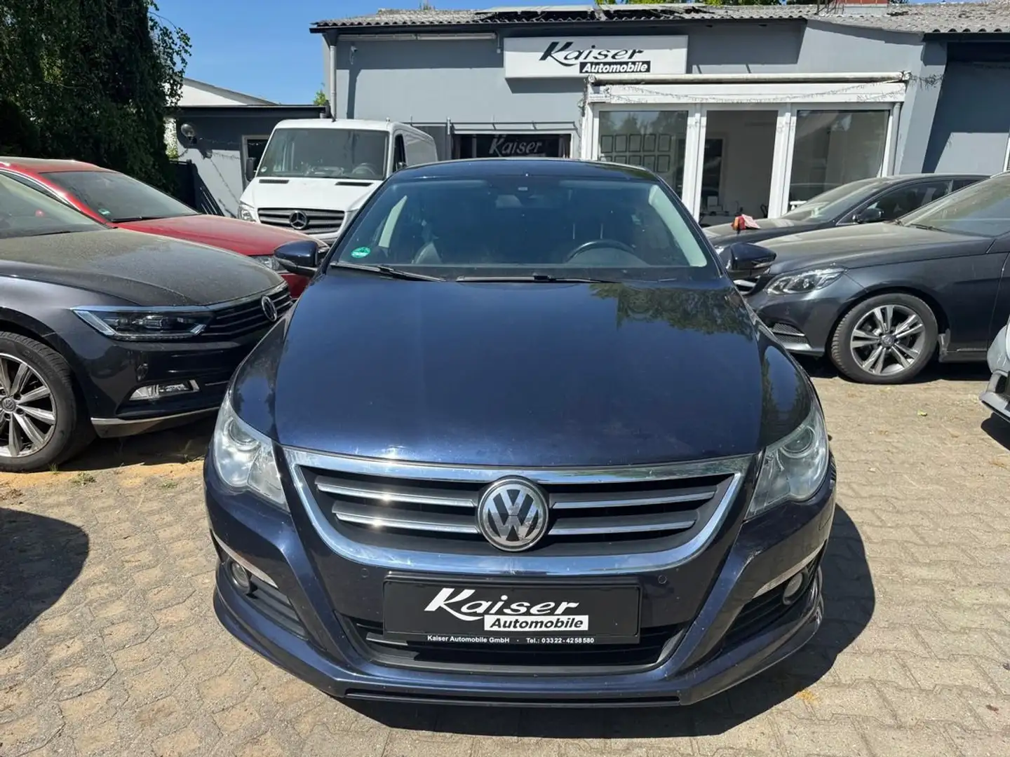 Volkswagen Passat CC R-Line-Leder-Navi-PDC v.h.-Panorama-Standheizung Azul - 2