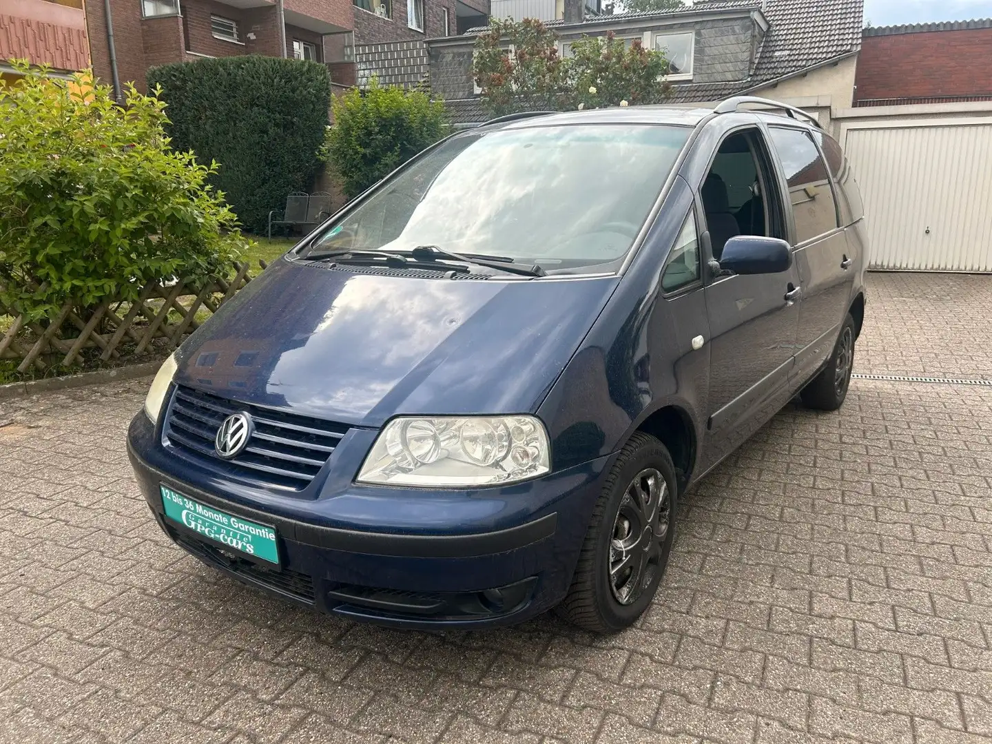 Volkswagen Sharan 1.9TDI, KEIN TÜV ! 7-Sitzer, AHK Albastru - 1