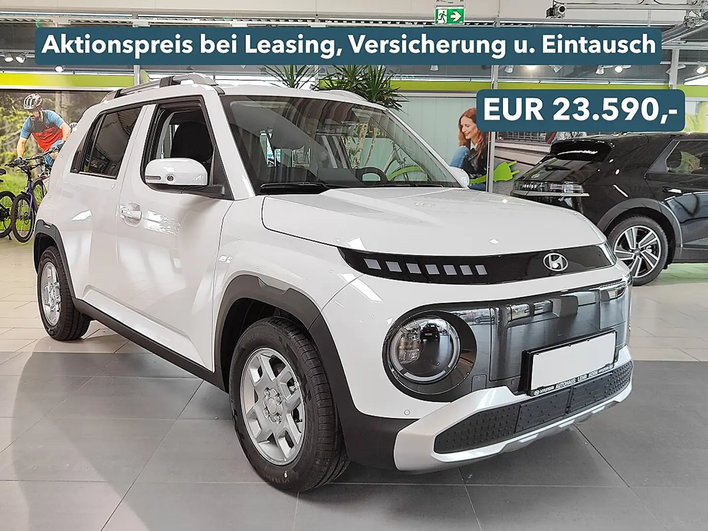 Hyundai Inster 49kWh Trend Line Weiß - 1