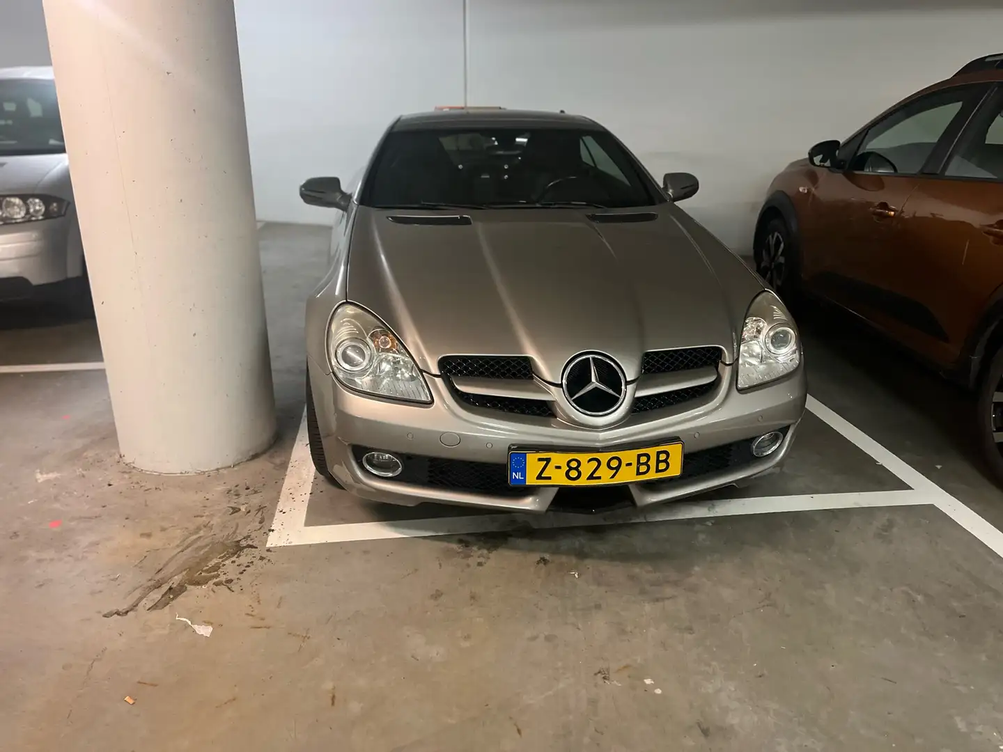 Mercedes-Benz SLK 200 K. Grijs - 1