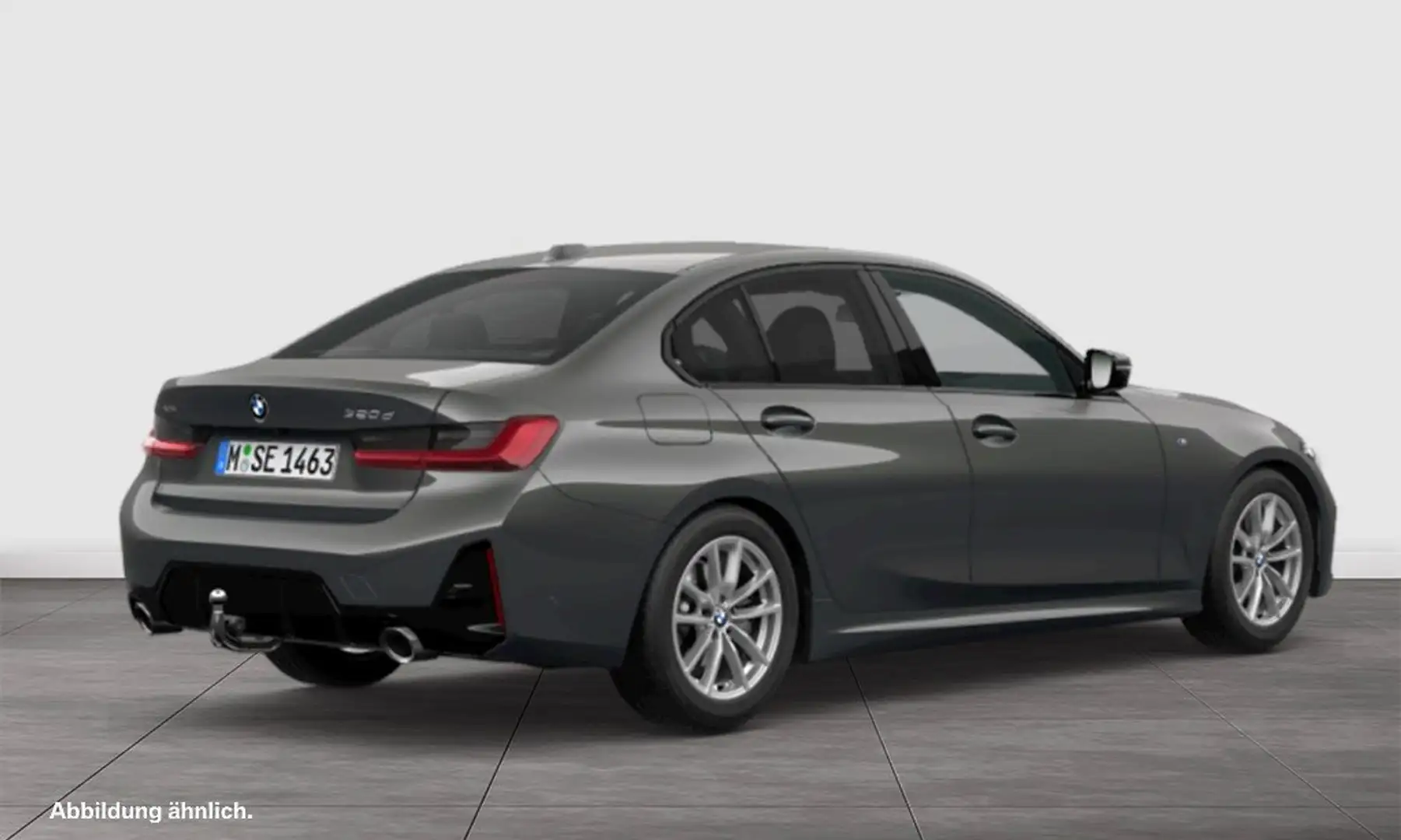 BMW 320 d xDrive ADAPT.LED+ACC+AHK+GLASDACH+DA+360° Grau - 2