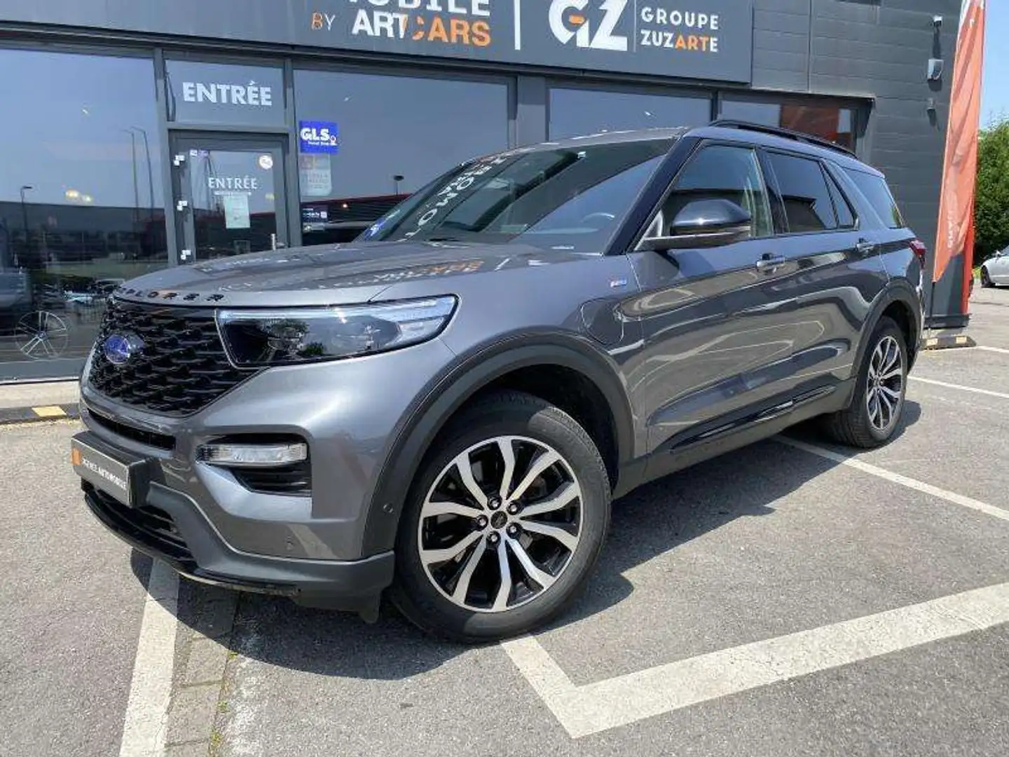 Ford Explorer St-line Plug-in Hybride 4x4 GA Gris - 2