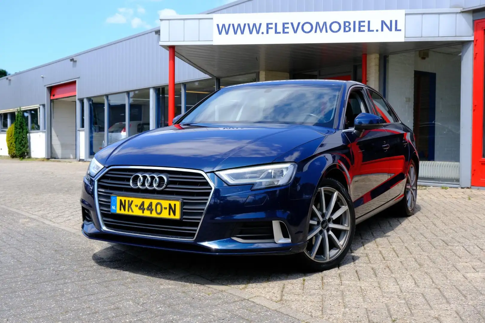 Audi A3 Limousine 1.0 TFSI Sport Edition Aut. Navi|Virtual Blauw - 1