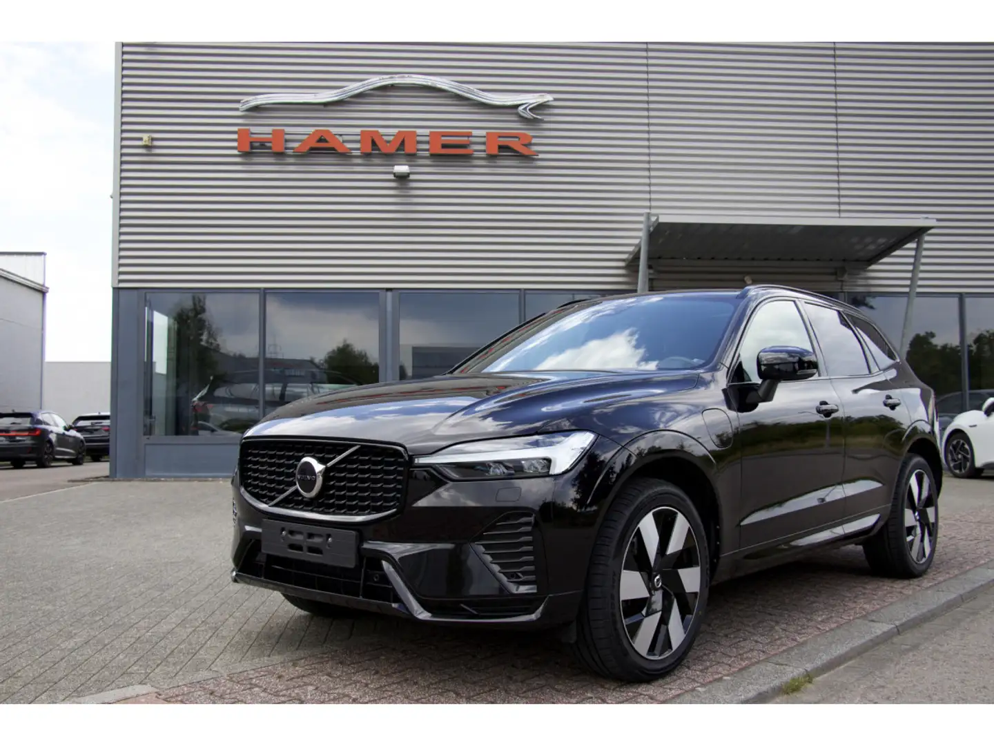 Volvo XC60 T6 AWD Plug-in Hybrid Ultra Dark ACC HuD HK Noir - 1