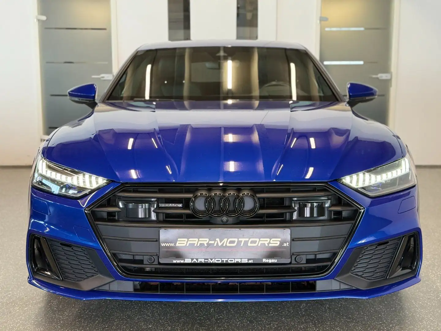 Audi A7 40 Sportback 2.0 TDI QUATTRO*S-LINE*HD-MATRIX*VIR Blau - 2