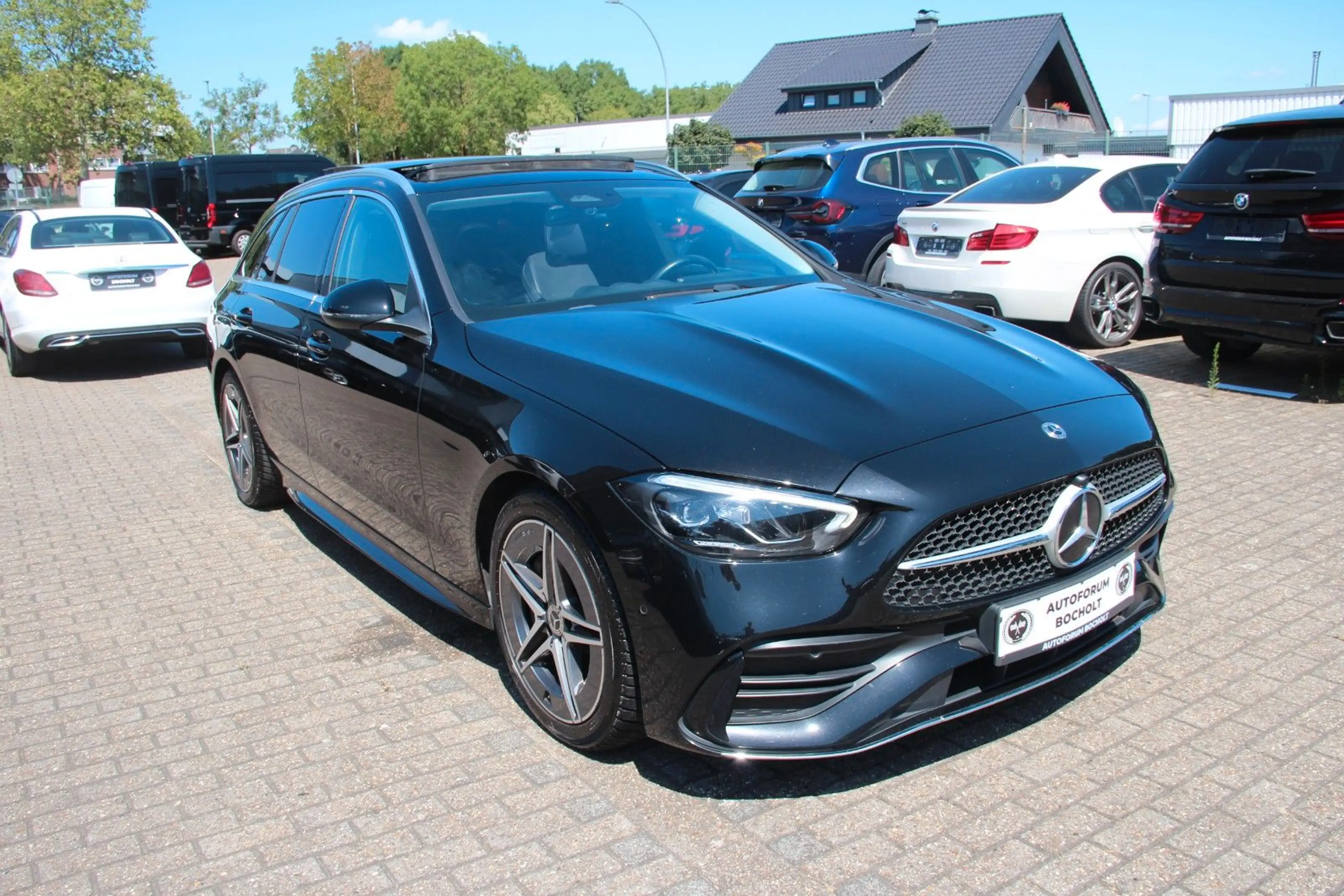 Mercedes-Benz C 220 d T AMG Line, Pano, LED — photo 8