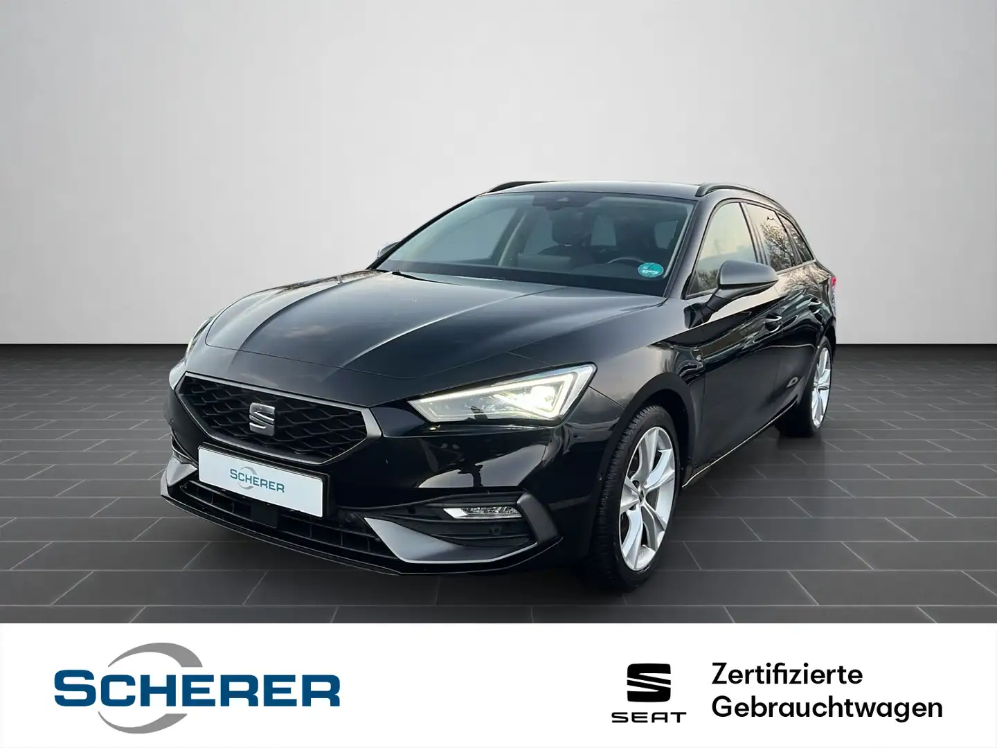 SEAT Leon ST FR 1.5eTSI DSG NAVI KAM CARPLAY SHZ Schwarz - 1